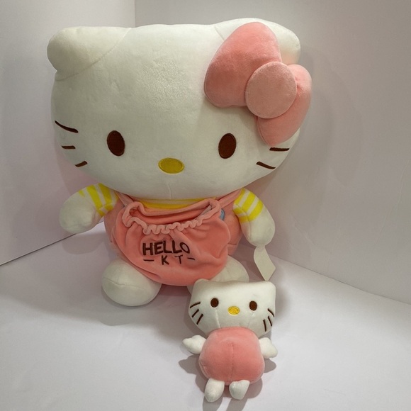 ✨NEW ✨ HELLO KITTIE  PLUSHIE 🐈 15 Inch tall - Picture 2 of 7